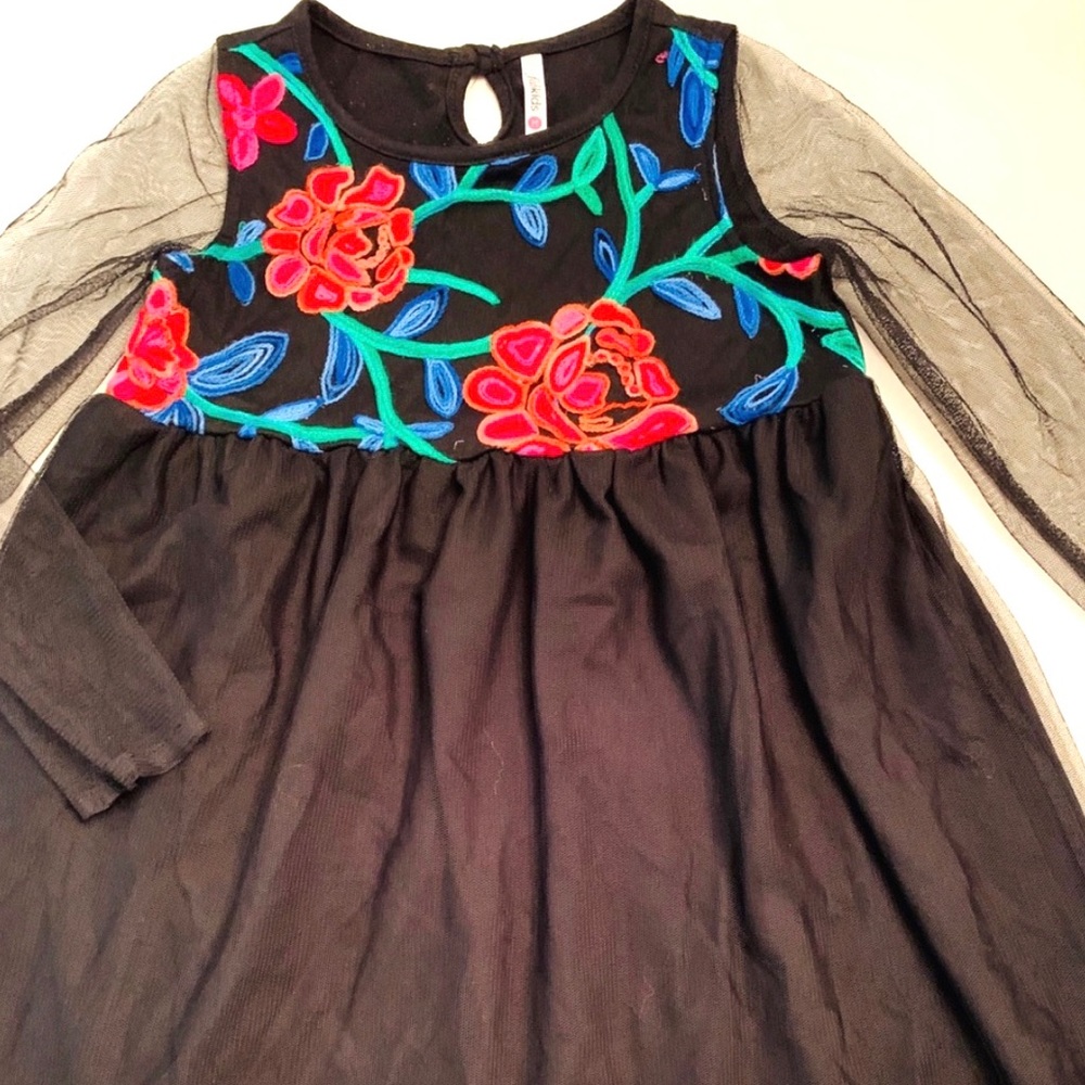 Fab Kids Embroidered Dress